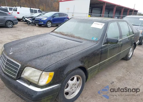 1998 Mercedes-Benz S 420 из США, поврежденный, VIN WDBGA43G4WA378870